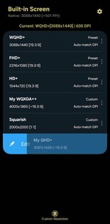 Pixels: Resolution+DPI Changer 4.15. Скриншот 6