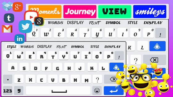 Шрифты для Клавиатуры 8.1.0. Скриншот 8