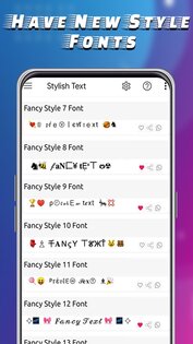 Шрифты для Клавиатуры 8.1.0. Скриншот 27
