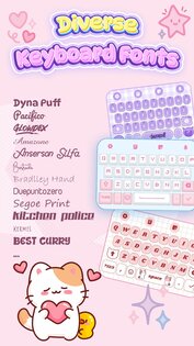 Keyboard Themes: Emoji Fonts 1.4.0. Скриншот 15