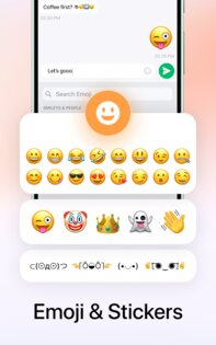iPhone 15 Keyboard Fonts Emoji 44.0. Скриншот 13