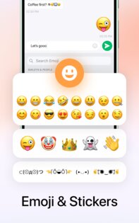 iPhone 15 Keyboard Fonts Emoji 44.0. Скриншот 21