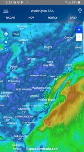 Погодный радар 1.60. Скриншот 19