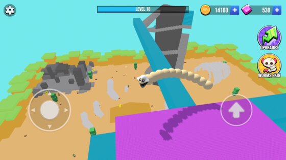 Hungry Worm Eat Master 1.11. Скриншот 12