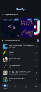 Musify 10.0.9. Скриншот 1