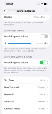 Apple разделила громкость будильника и звонка в iOS 27 — потребовалось почти 20 лет