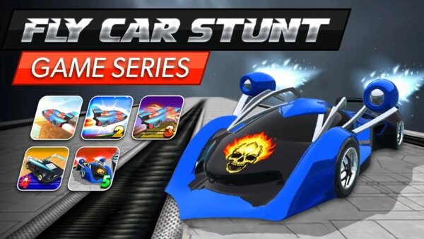 Есть друг на клавиатуру? Веселье обеспечено. Обзор Fly Car Stunt 2