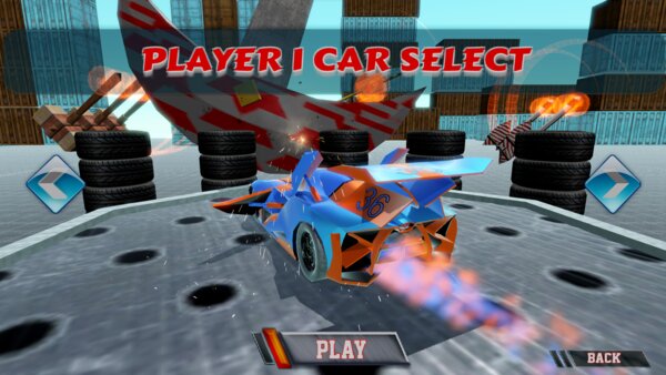 Есть друг на клавиатуру? Веселье обеспечено. Обзор Fly Car Stunt 2