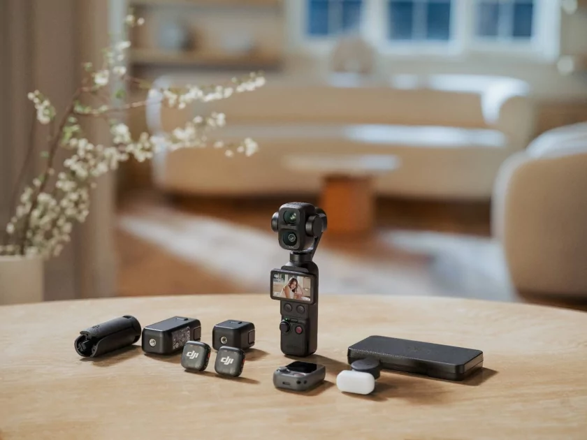 DJI представила Osmo Pocket 4P: компактную камеру со стабилизатором и двумя объективами