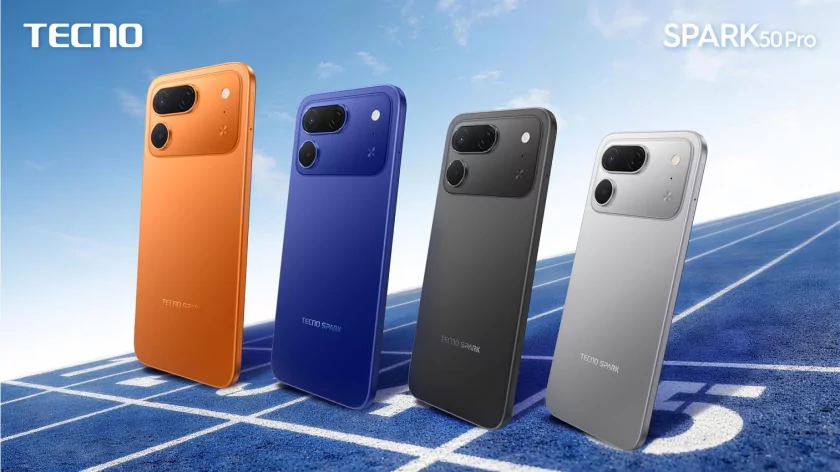 TECNO Spark 50 Pro получил батарею 6000 мА·ч, камеру Sony и узнаваемый дизайн