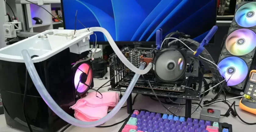 Блогер использовал ледогенератор для охлаждения видеокарты RTX 3060
