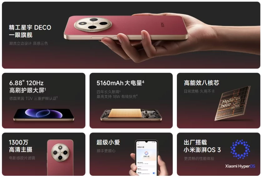 REDMI 17C стал «жертвой» дефицита памяти — дешёвый смартфон оказался хуже предшественника