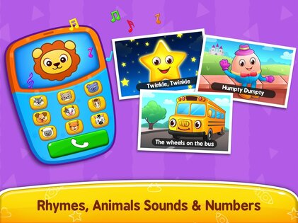 Baby Games — Piano, Baby Phone, First Words. Скриншот 2