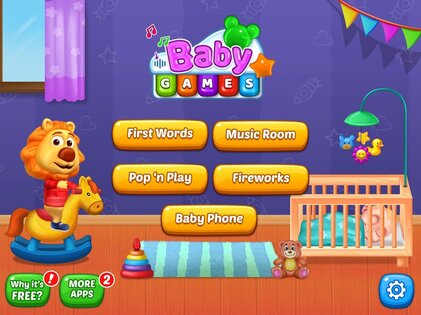 Baby Games — Piano, Baby Phone, First Words. Скриншот 5