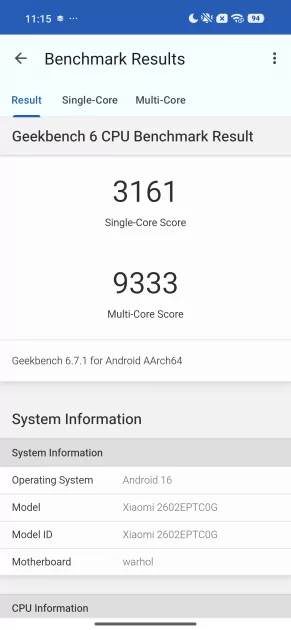 Тот самый «топ за свои деньги»? Подробный обзор и тест Xiaomi 17T Pro — Чипсет. 12