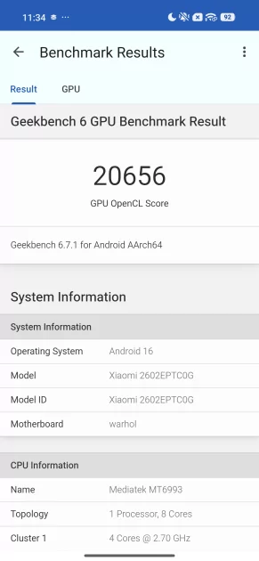 Тот самый «топ за свои деньги»? Подробный обзор и тест Xiaomi 17T Pro — Чипсет. 13