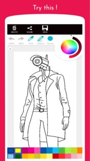 Cameraman Coloring Book 1.0. Скриншот 6