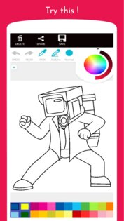 Cameraman Coloring Book 1.0. Скриншот 8