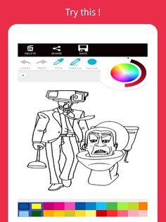 Cameraman Coloring Book 1.0. Скриншот 15