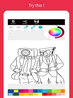 Cameraman Coloring Book 1.0. Скриншот 19