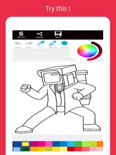 Cameraman Coloring Book 1.0. Скриншот 24