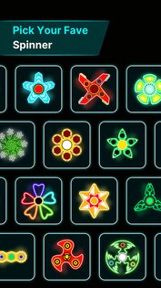 Finger Spinner: Glow Art Draw 1.1.4. Скриншот 10