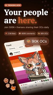 Therian OC Maker 1.0.14. Скриншот 1