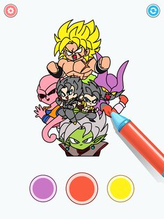 Coloring Paint: ASMR Superhero 194.0. Скриншот 10