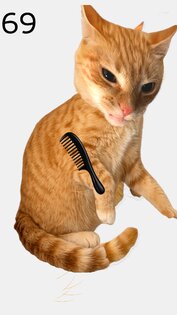Brush The Cat 1.1.5. Скриншот 3