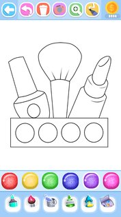 Glitter Beauty Coloring Pages 39. Скриншот 11