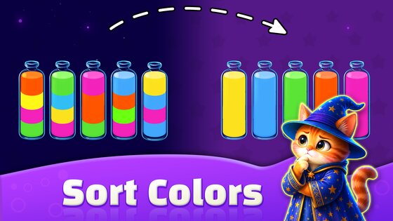 Water Sort: Color Match 1.2.0. Скриншот 14