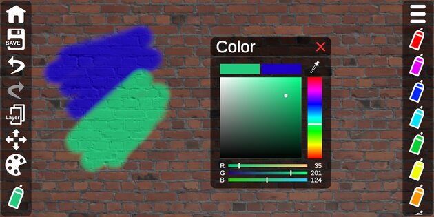 Graffiti Paint VR 4.0.9. Скриншот 2