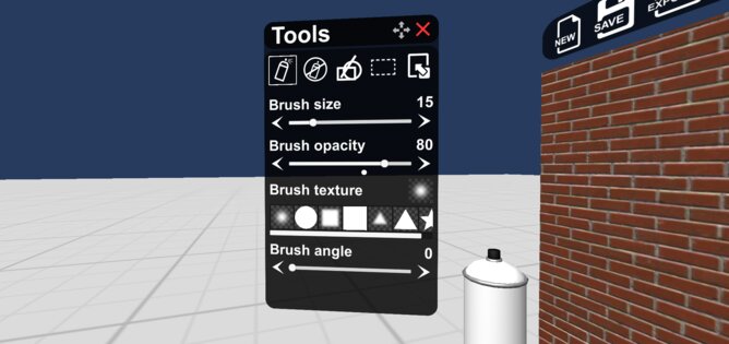 Graffiti Paint VR 4.0.9. Скриншот 6