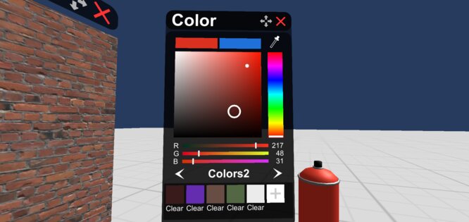 Graffiti Paint VR 4.0.11. Скриншот 7