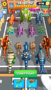 Color Dinosaur Collect Battle 1.0.75. Скриншот 2