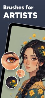 Brushes & Tools for Artists 2.5. Скриншот 1