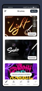 Brushes & Tools for Artists 2.5. Скриншот 5