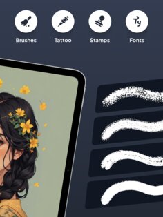 Brushes & Tools for Artists 2.5. Скриншот 10