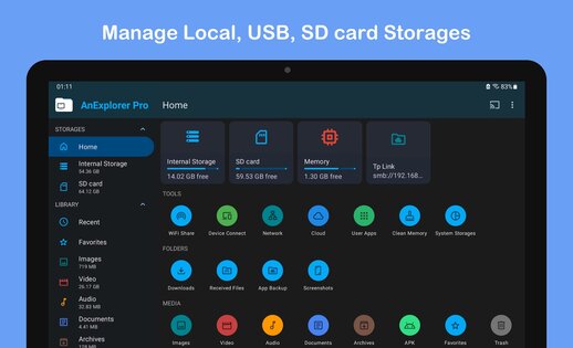 AnExplorer X File Explorer 6.0.1. Скриншот 10
