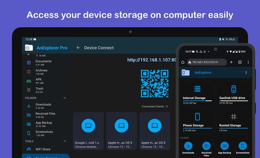 AnExplorer X File Explorer 6.0.1. Скриншот 13