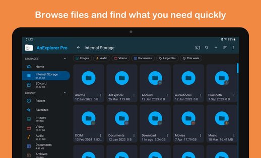 AnExplorer X File Explorer 6.0.1. Скриншот 16