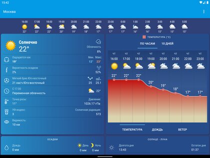 Погода Россия XS ПРО 1.6.1.4. Скриншот 10