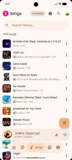 Sonix Music 0.4.5.7.0.6. Скриншот 4