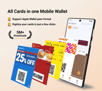 Pass2U Wallet 3.2.6. Скриншот 1