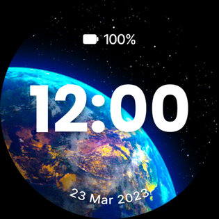 Animated Earth Watchfaces 31.0. Скриншот 4