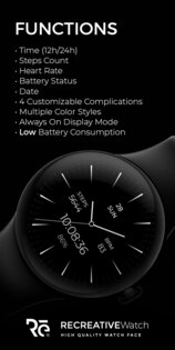 Minimal & Simple Watch – RE01 1.5.5. Скриншот 6