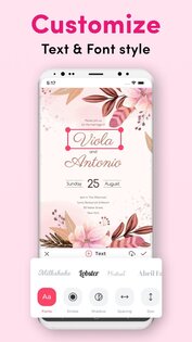 Invitation Maker 1.2.63. Скриншот 3