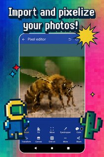 Pixel Art Photo Editor 1.1.2. Скриншот 1