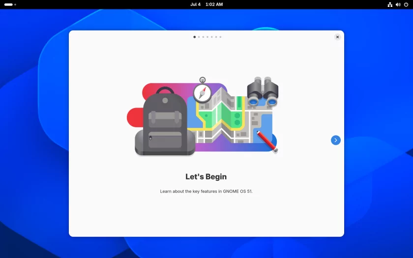 Альфа-версия среды GNOME 51 стала доступна для публичного тестирования