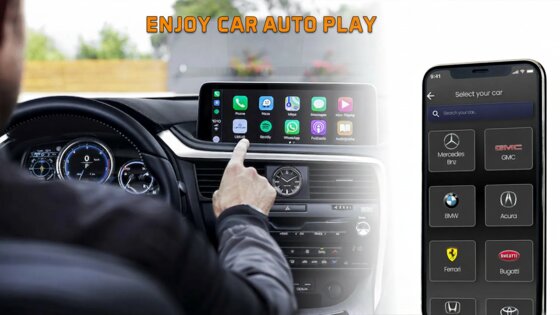 CarPlay Синхронизация Android 3.1.0. Скриншот 1